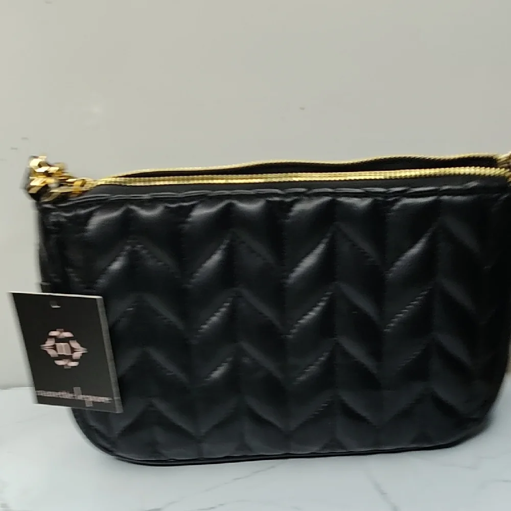 Nanette Lenore Black Quilted Shoulder Bag - Picture 4 of 6